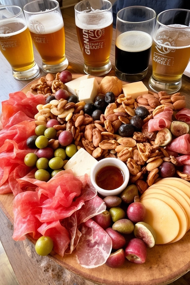perfect beer pairing platter