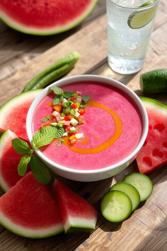 refreshing cold summer soup