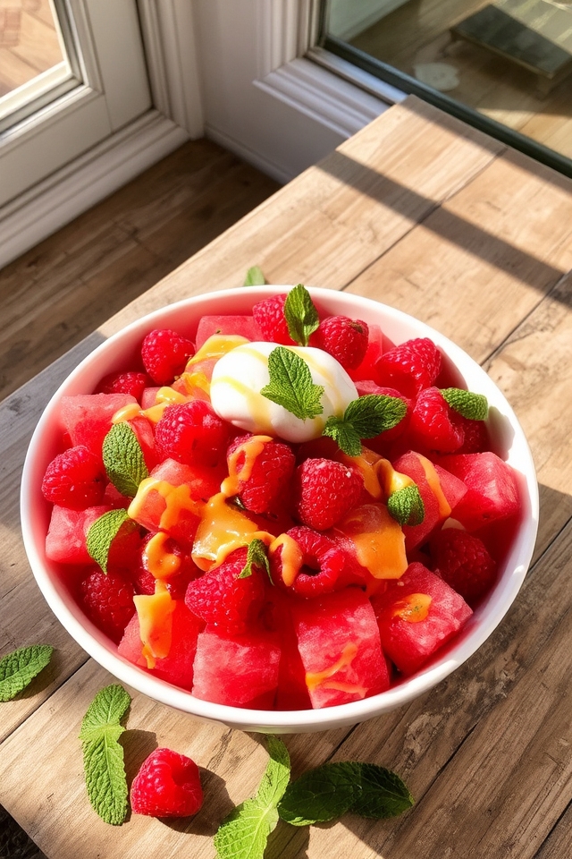 refreshing summer fruit salad