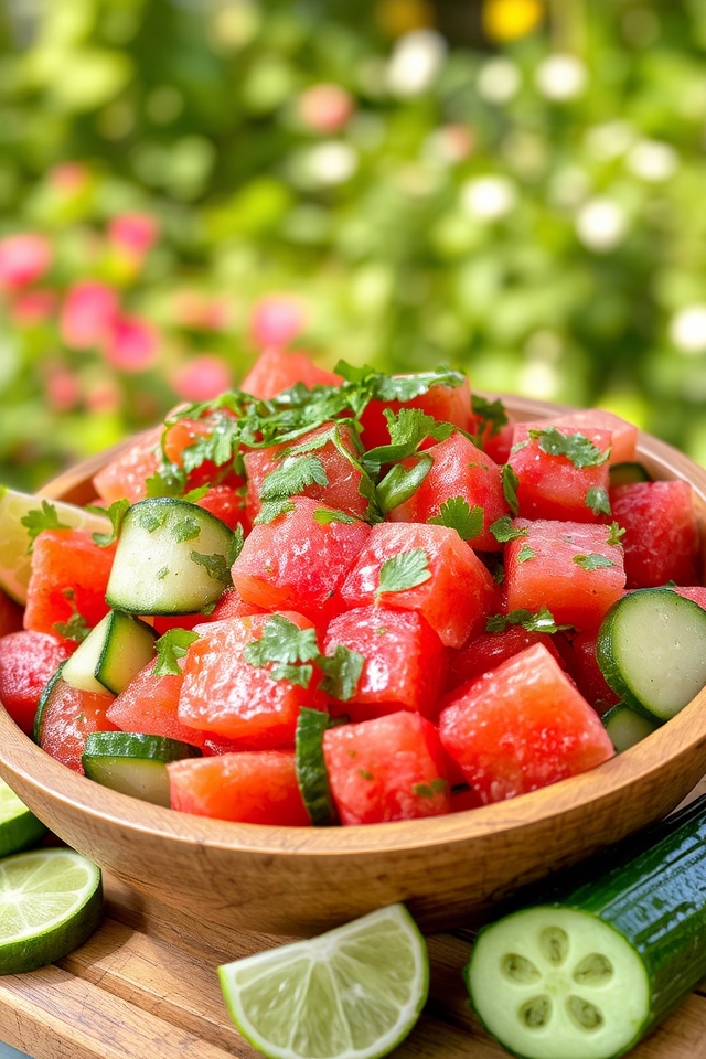 refreshing summer fruit salad