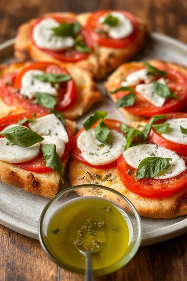 savory flatbreads with beer