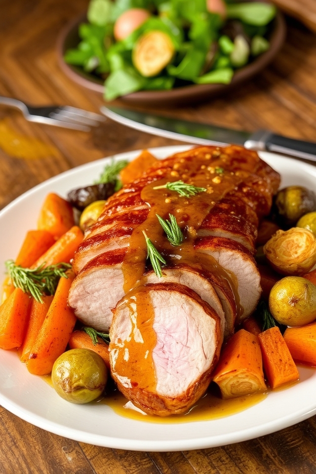 savory sweet pork tenderloin delight