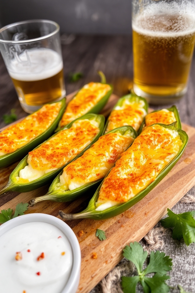 spicy cheese stuffed jalape os