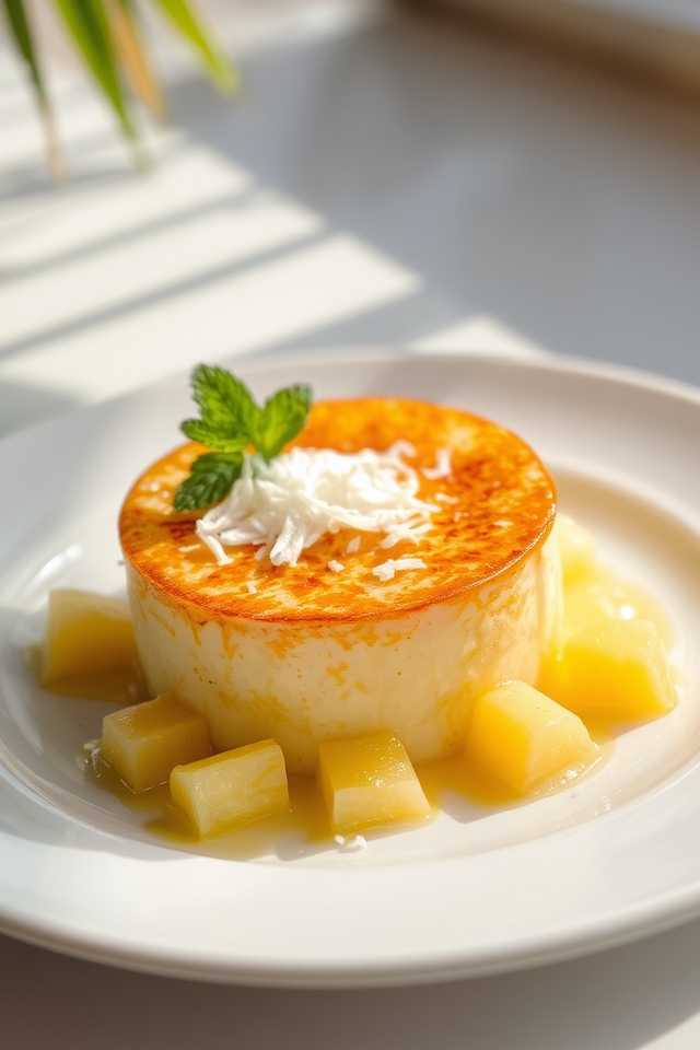 tropical coconut pineapple delight