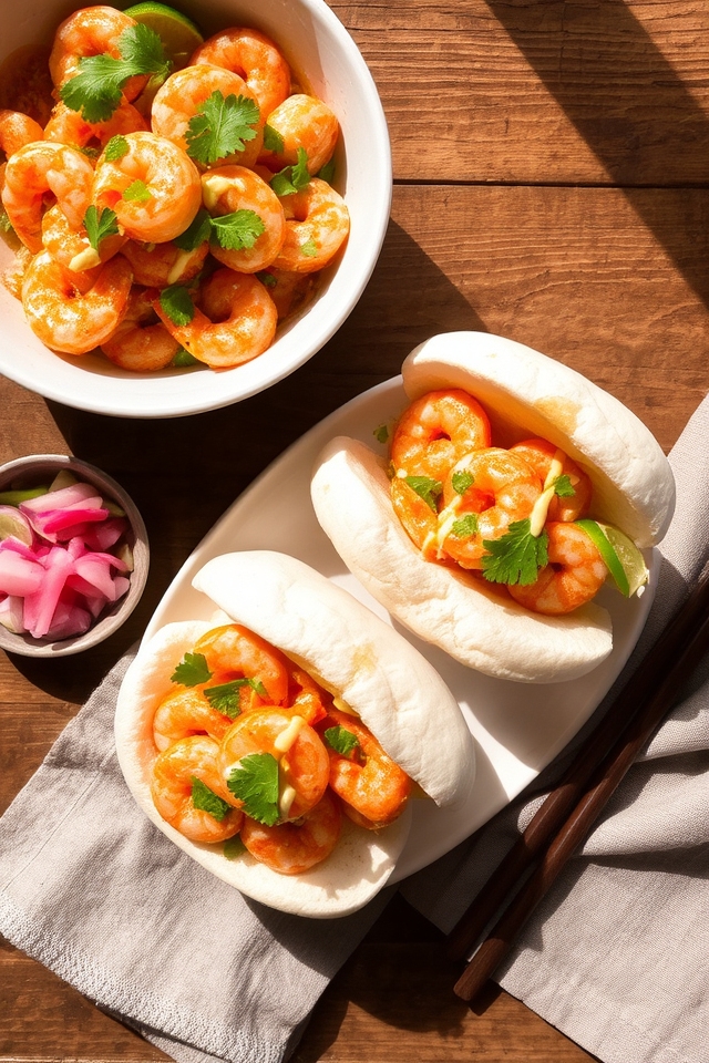 zesty cilantro lime shrimp