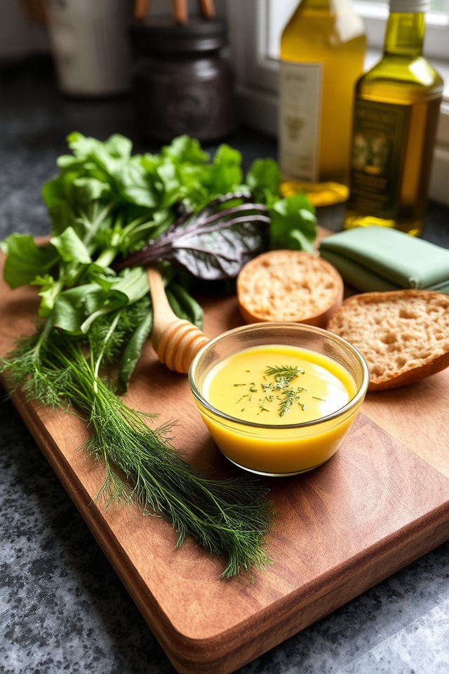 zesty creamy mustard dressing