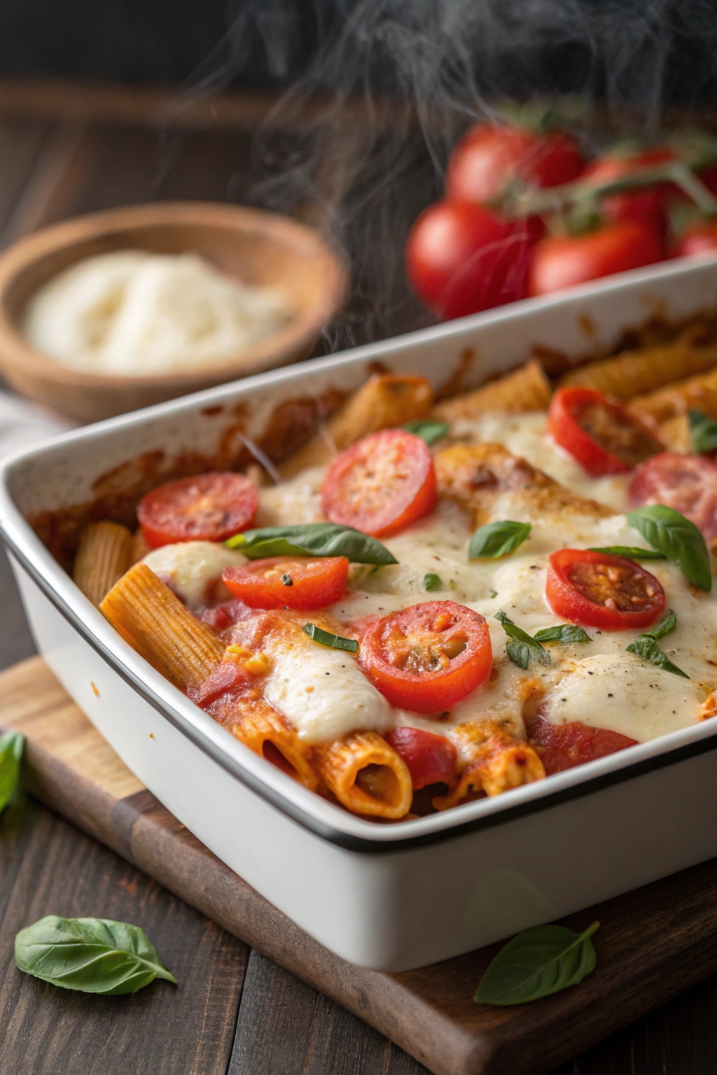 Baked Ziti With Fresh Tomatoes