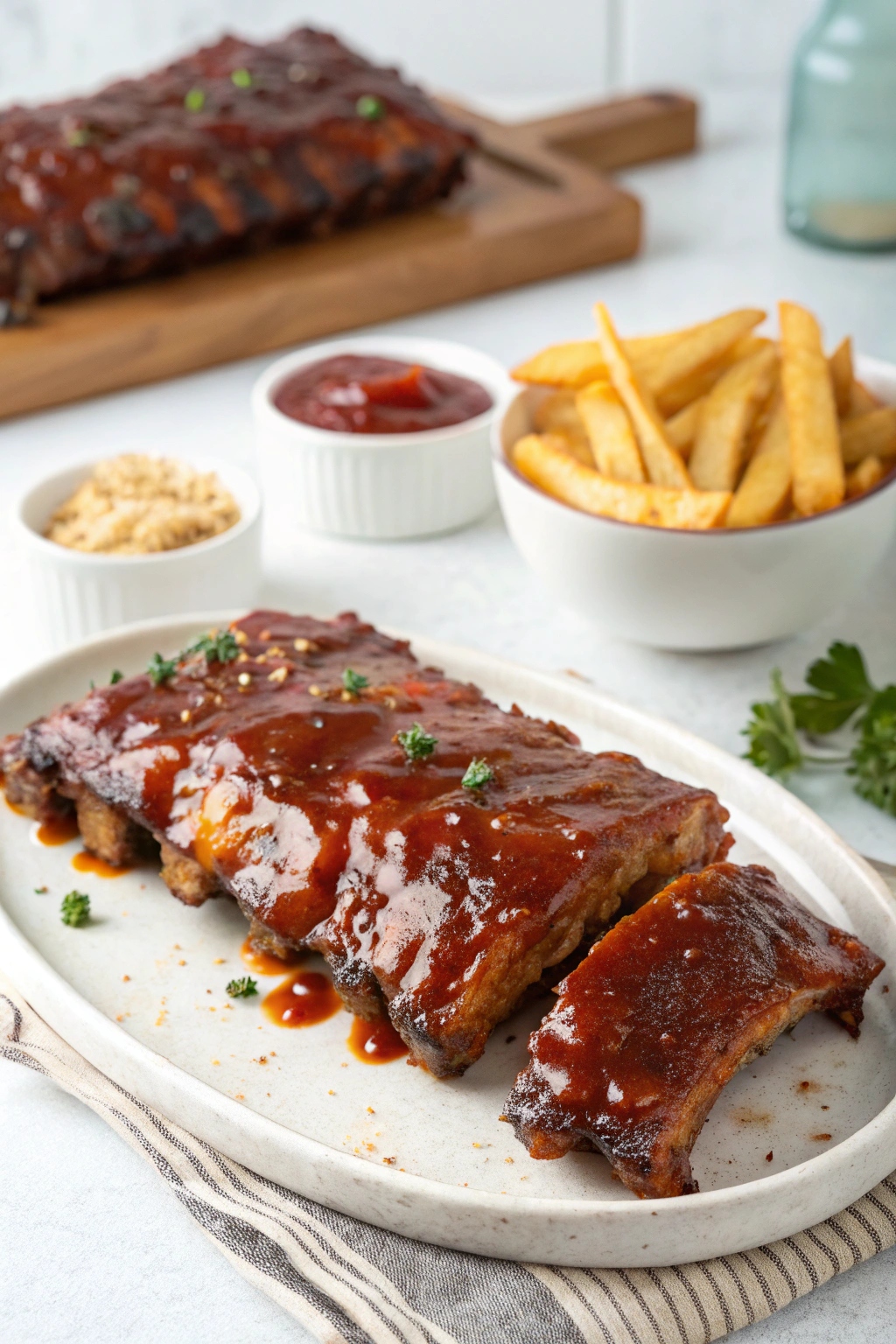 BBQ Ribs With Tangy Sauce