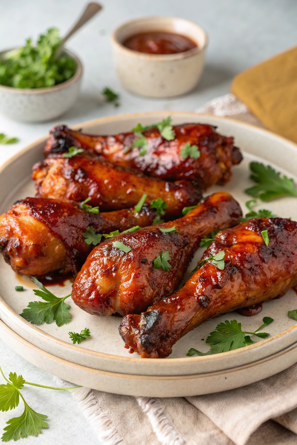 Tangy BBQ Chicken Drumsticks