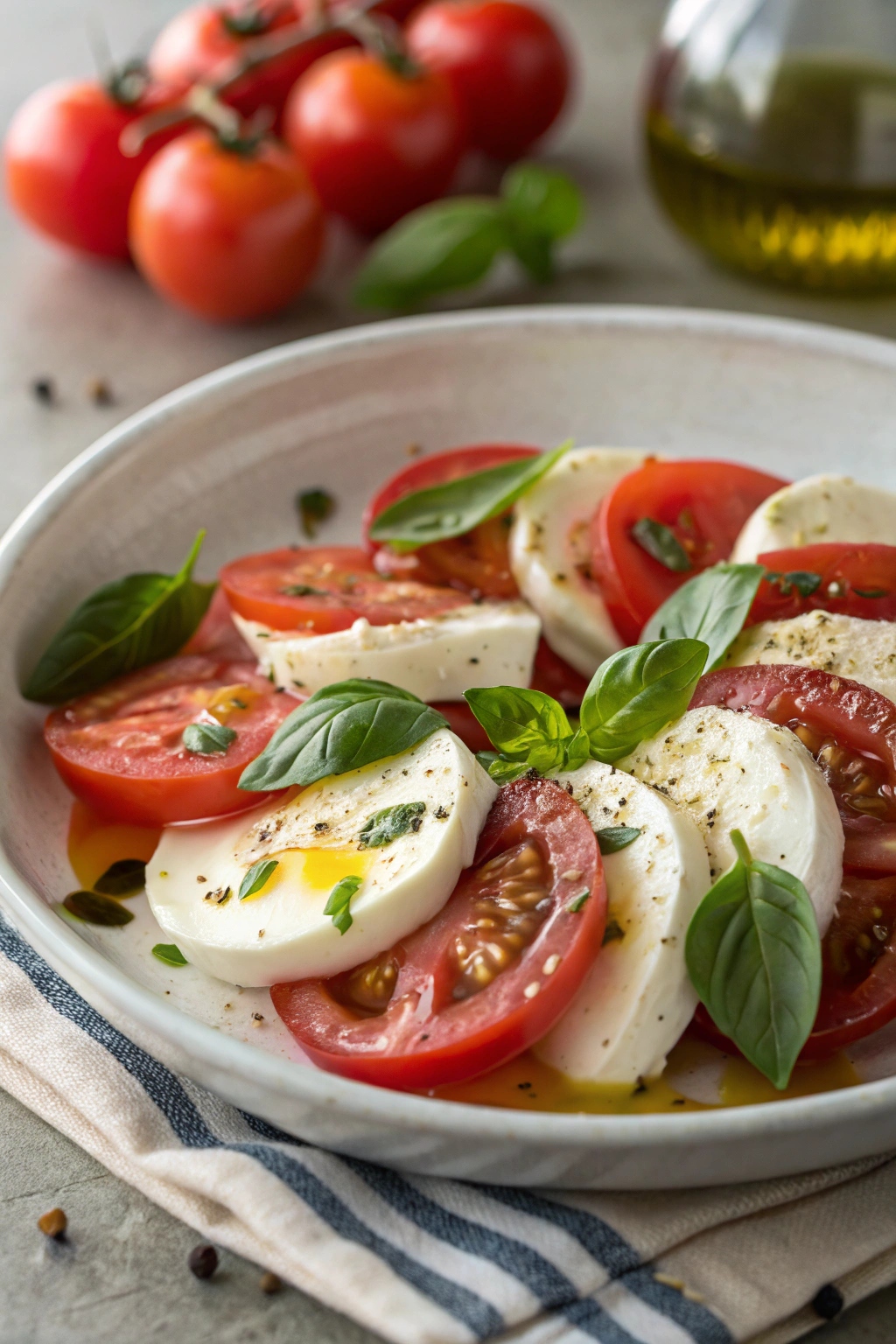 Tomato and Mozzarella Salad