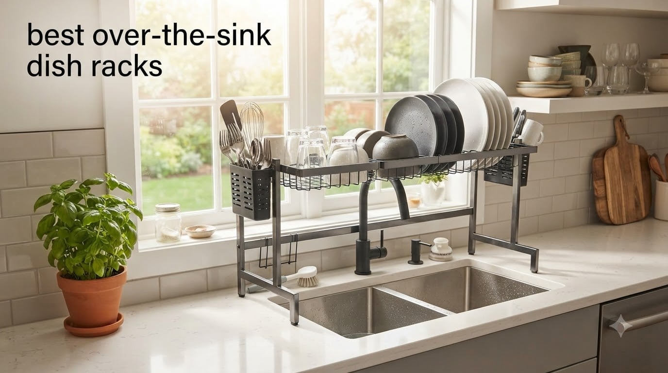 best over-the-sink dish racks