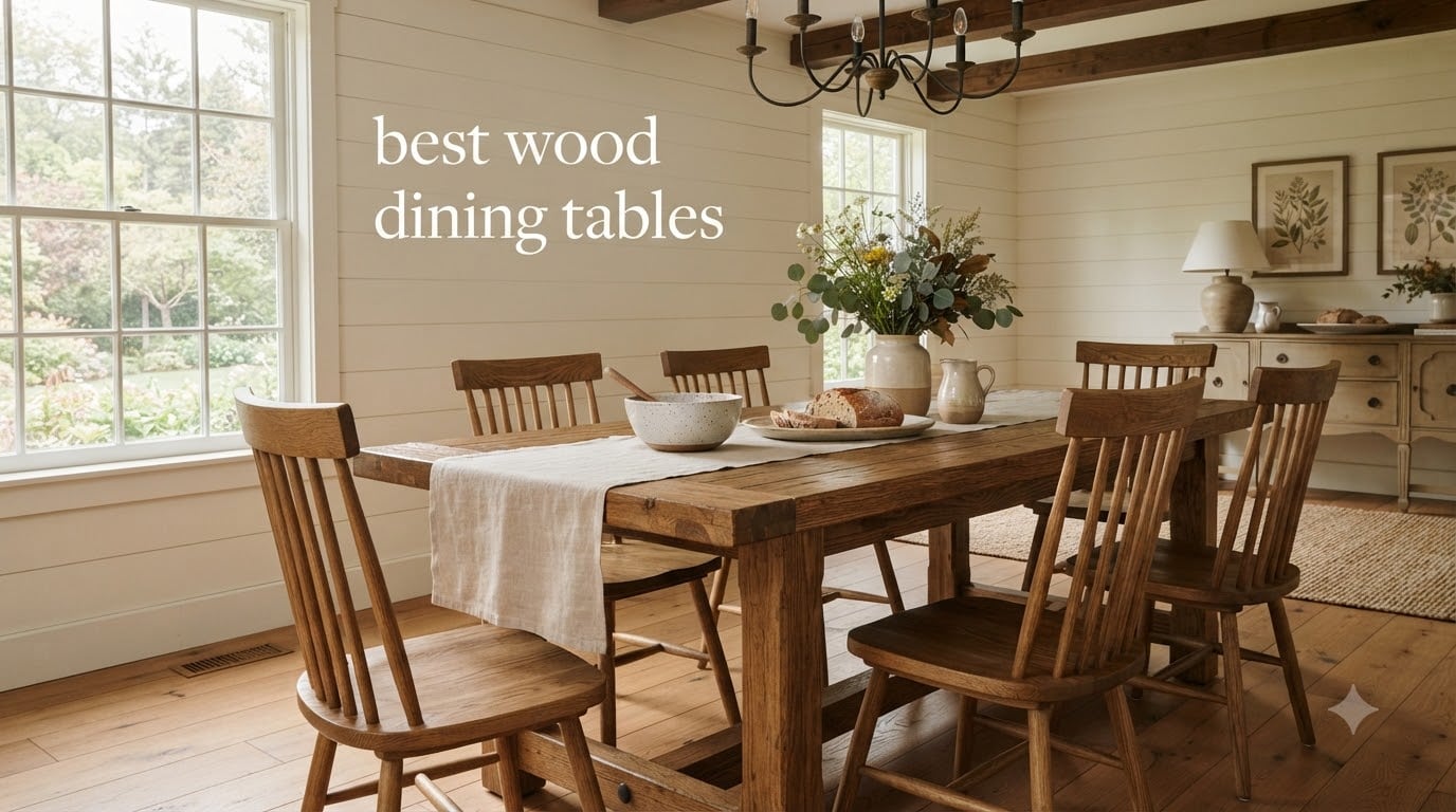 best wood dining tables