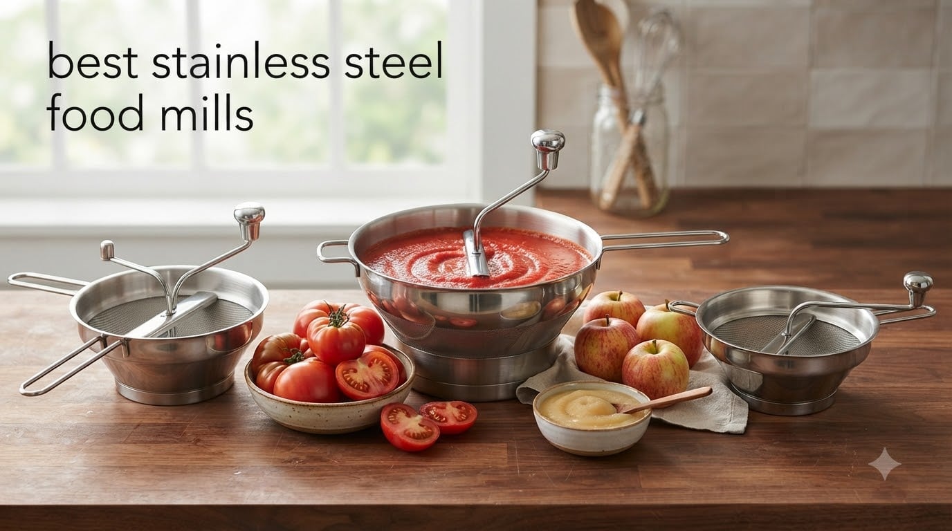best stainless steel food mills