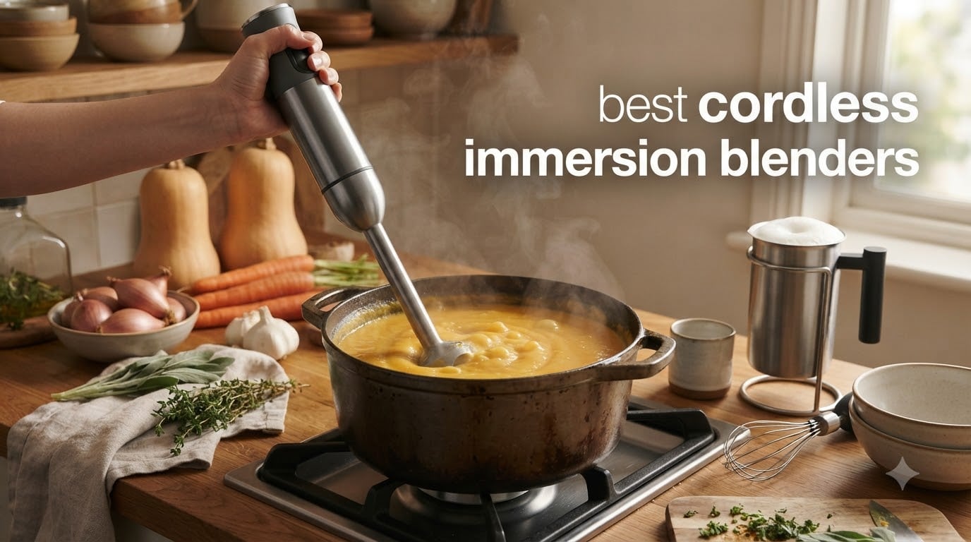 best cordless immersion blenders