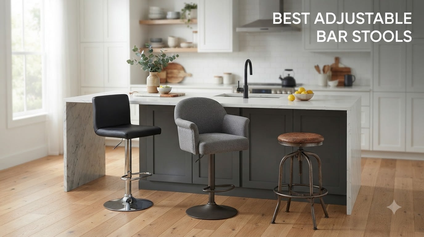 best adjustable bar stools