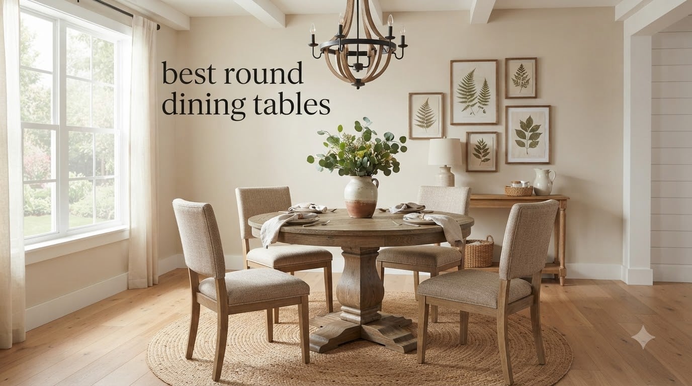 best round dining tables