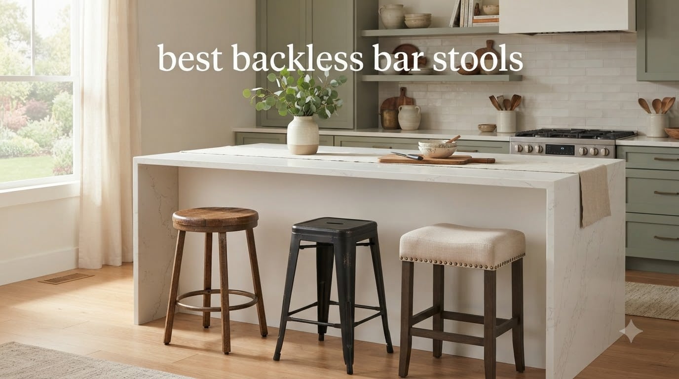 best backless bar stools