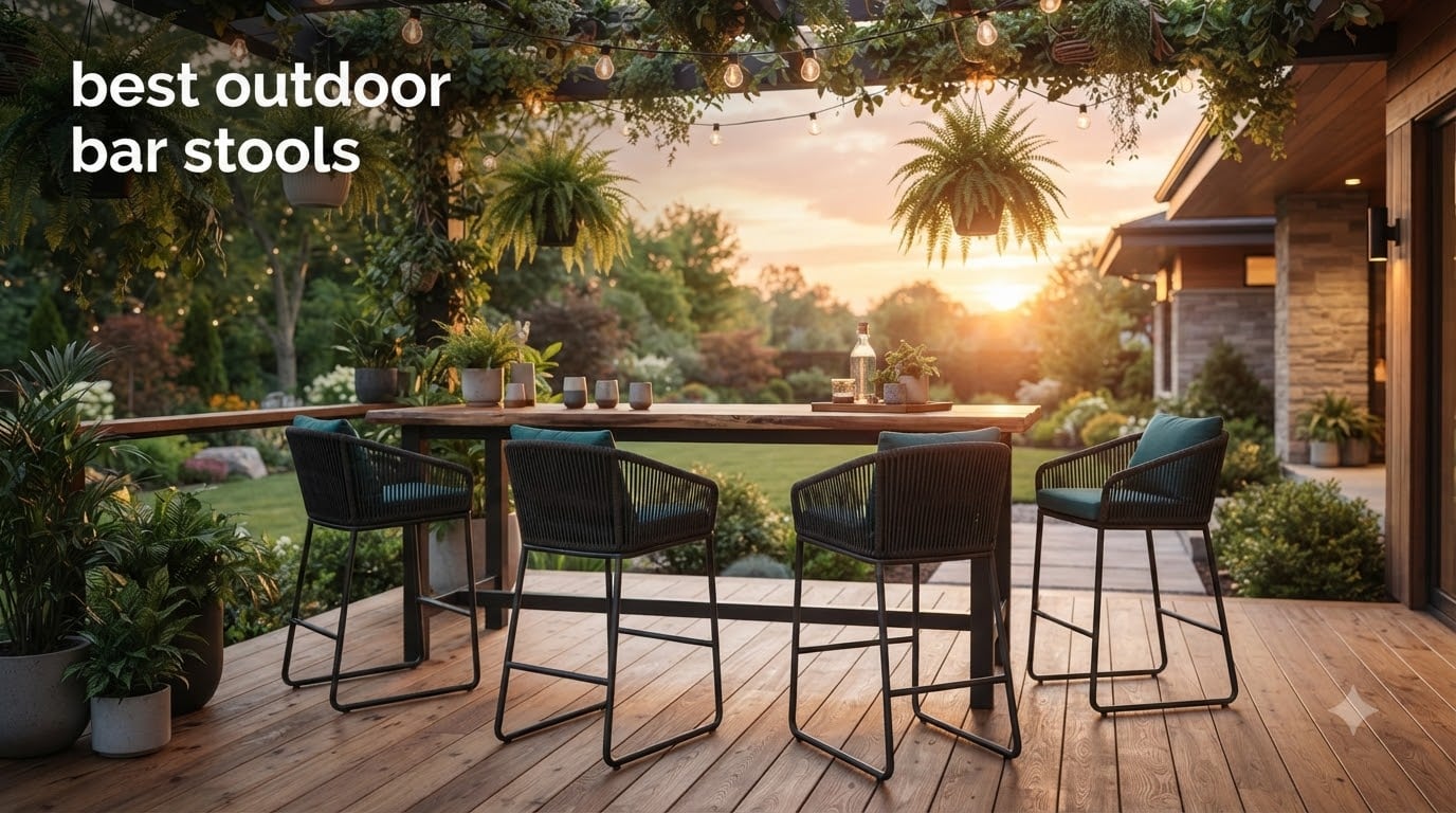 best outdoor bar stools