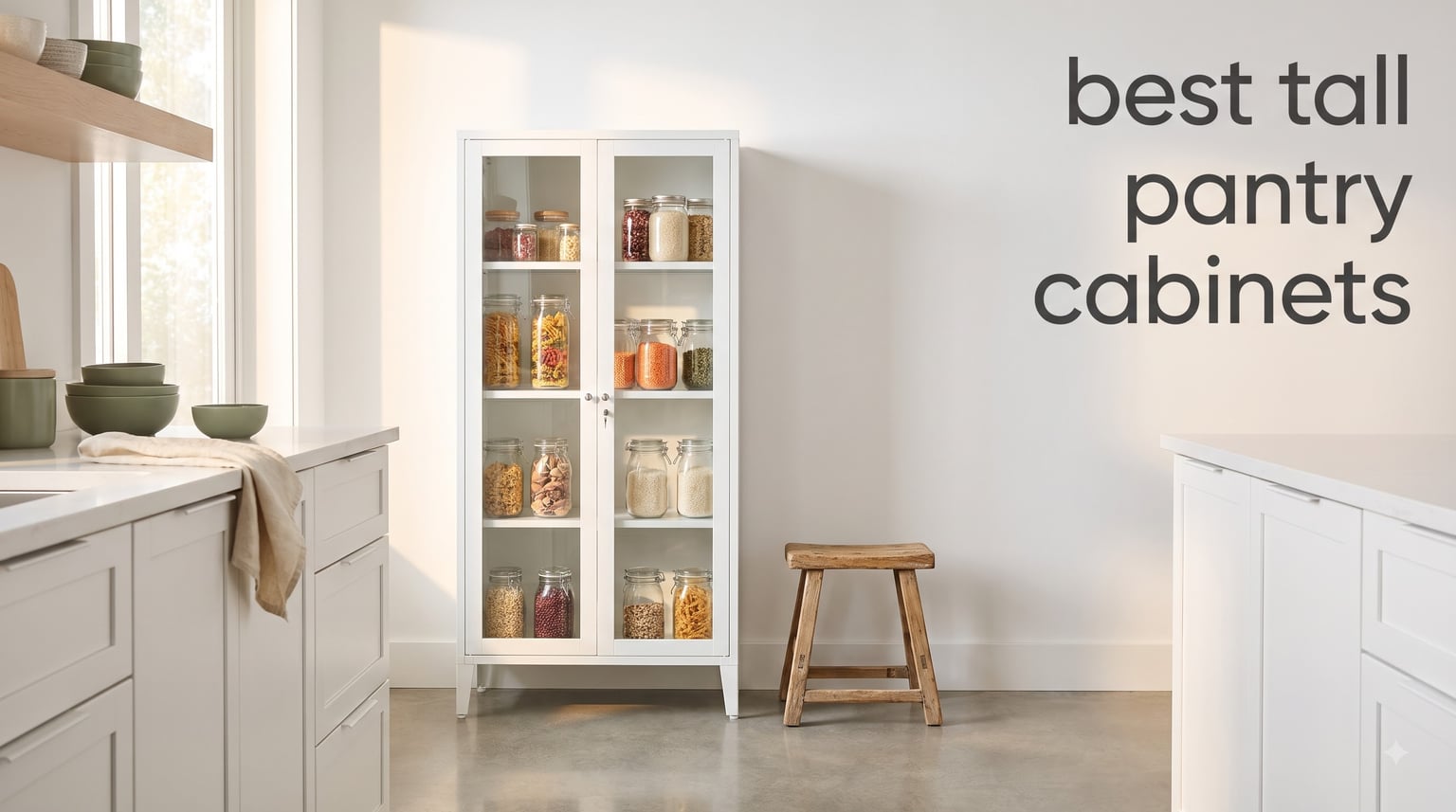 best tall pantry cabinets