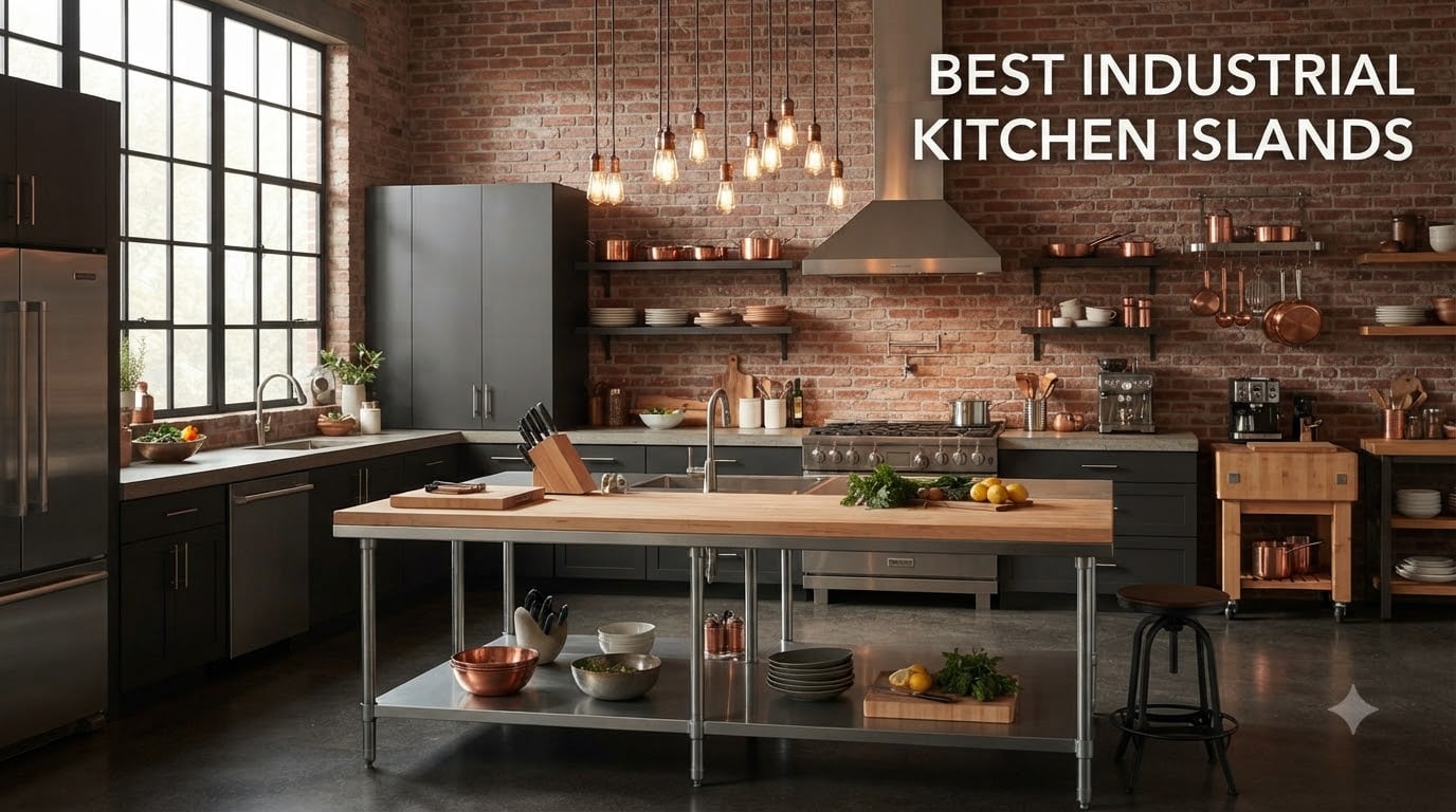 best industrial kitchen islands