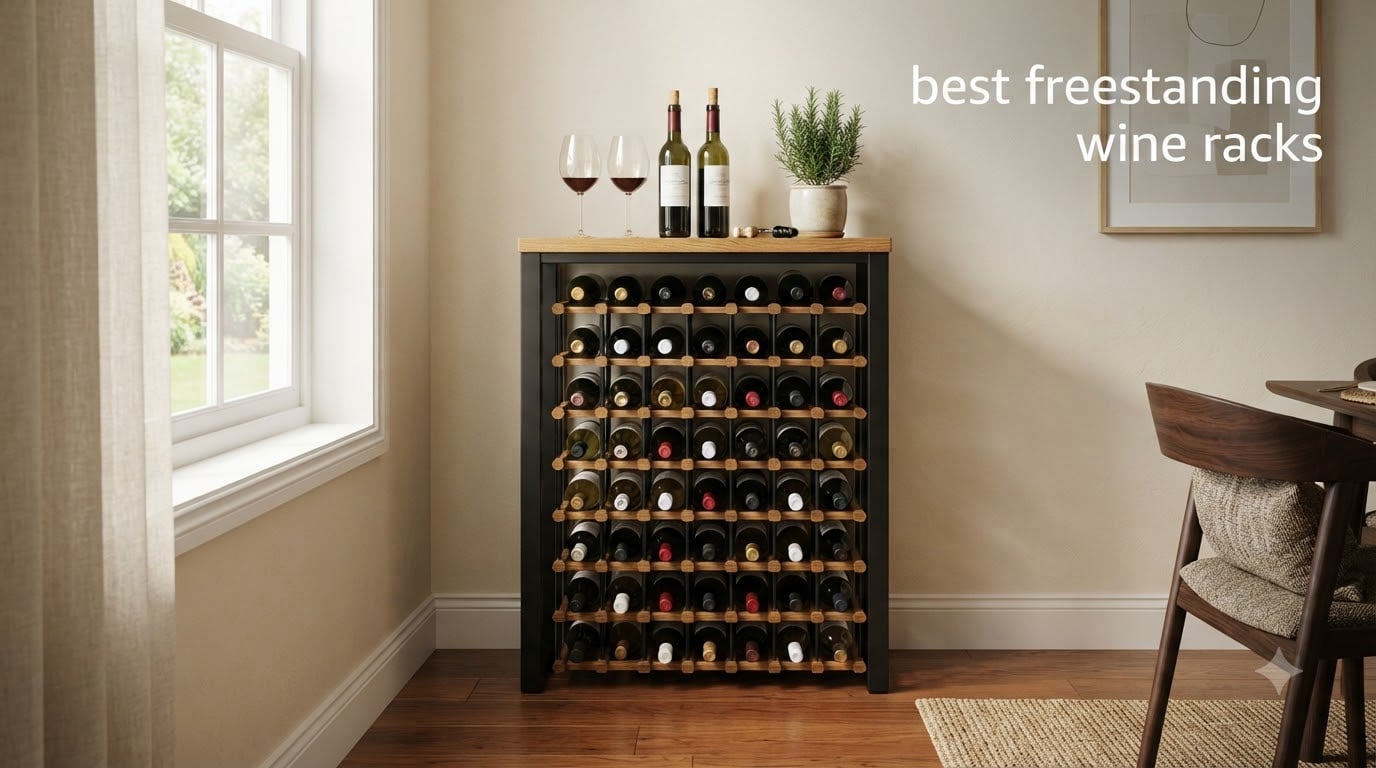 best freestanding wine racks