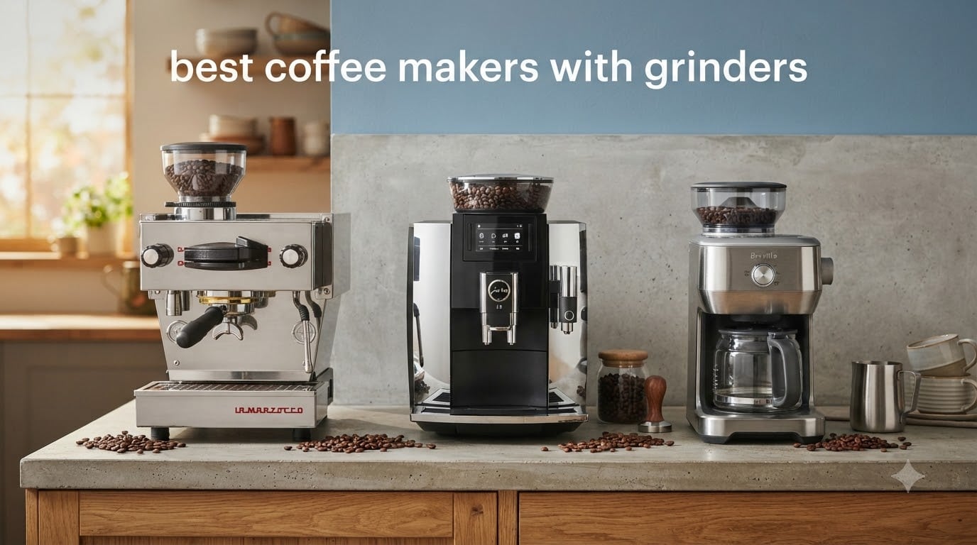best coffee makers with grinders