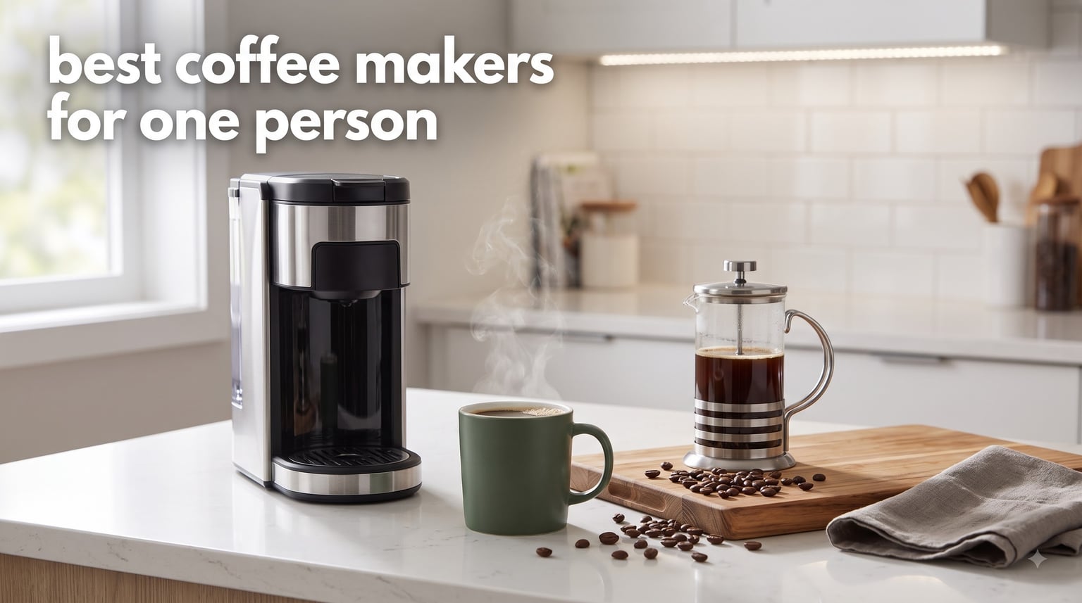 best coffee makers for one person