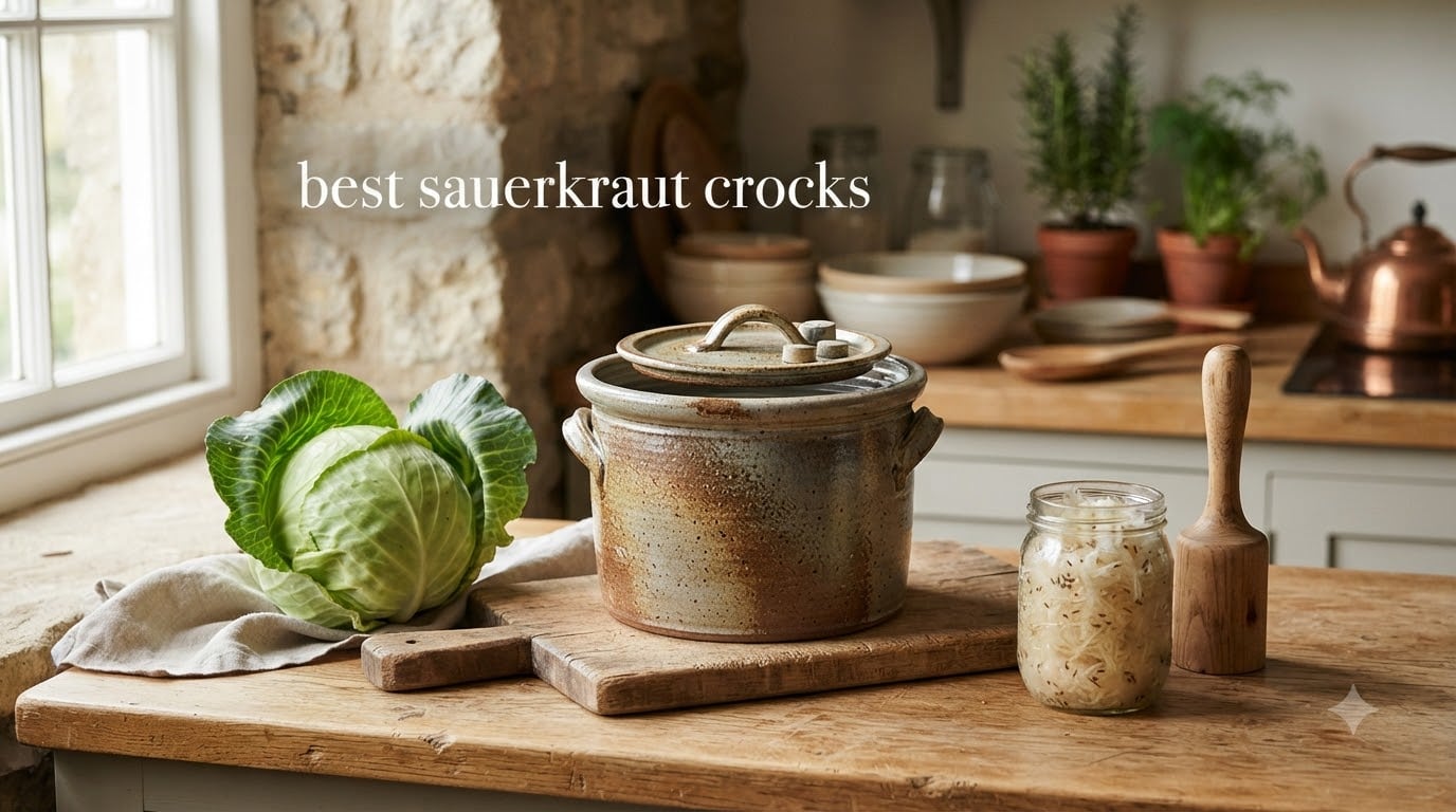 best sauerkraut crocks