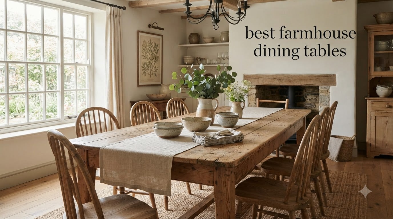 best farmhouse dining tables
