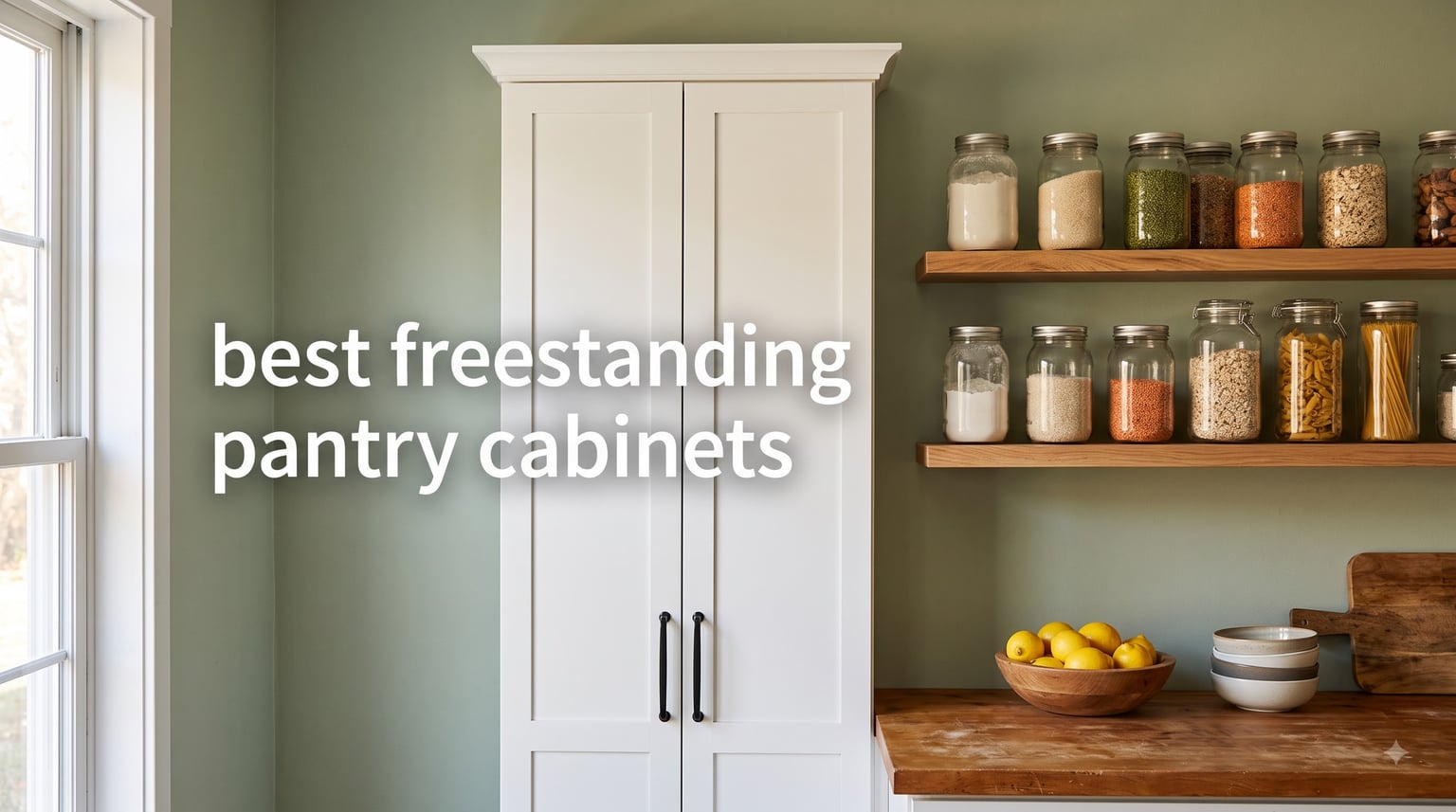 best freestanding pantry cabinets