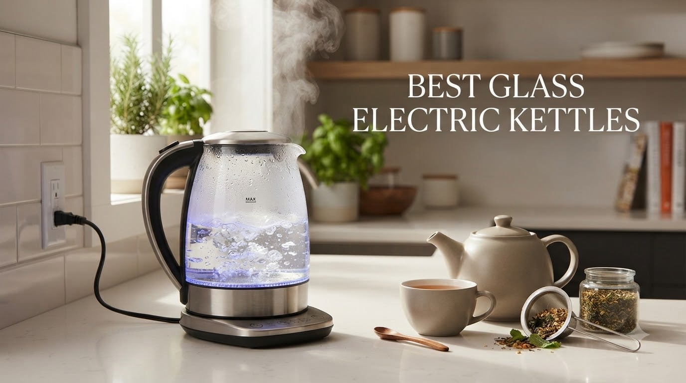 best glass electric kettles