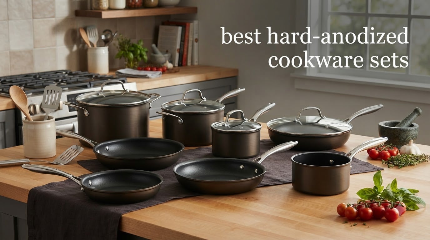 best hard-anodized cookware sets