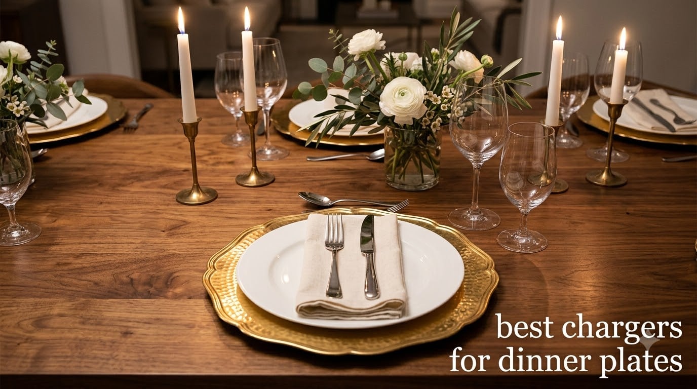 best chargers for dinner plates