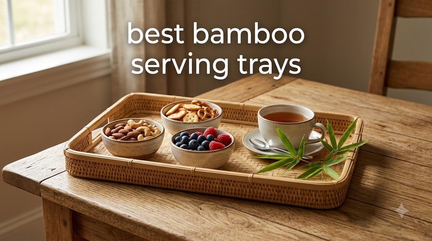 best bamboo serving trays