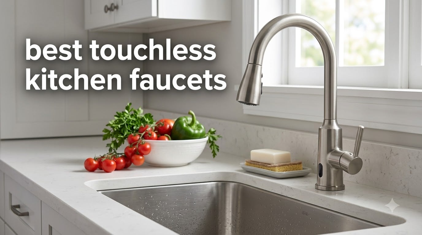 best touchless kitchen faucets