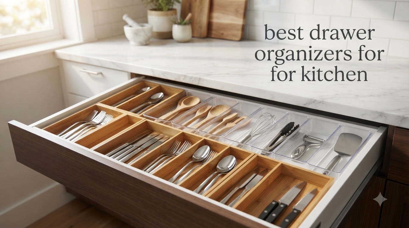 best drawer organizers for kitchen