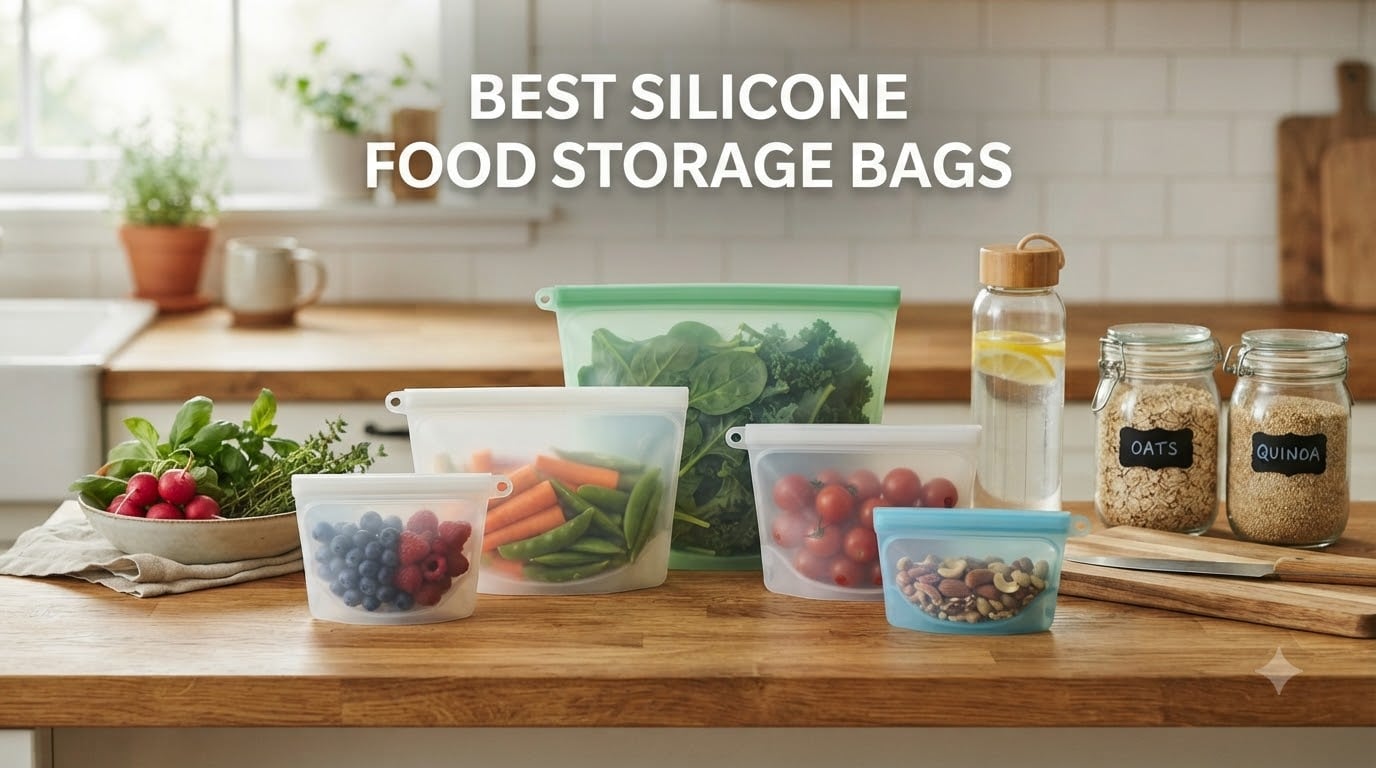 best silicone food storage bags