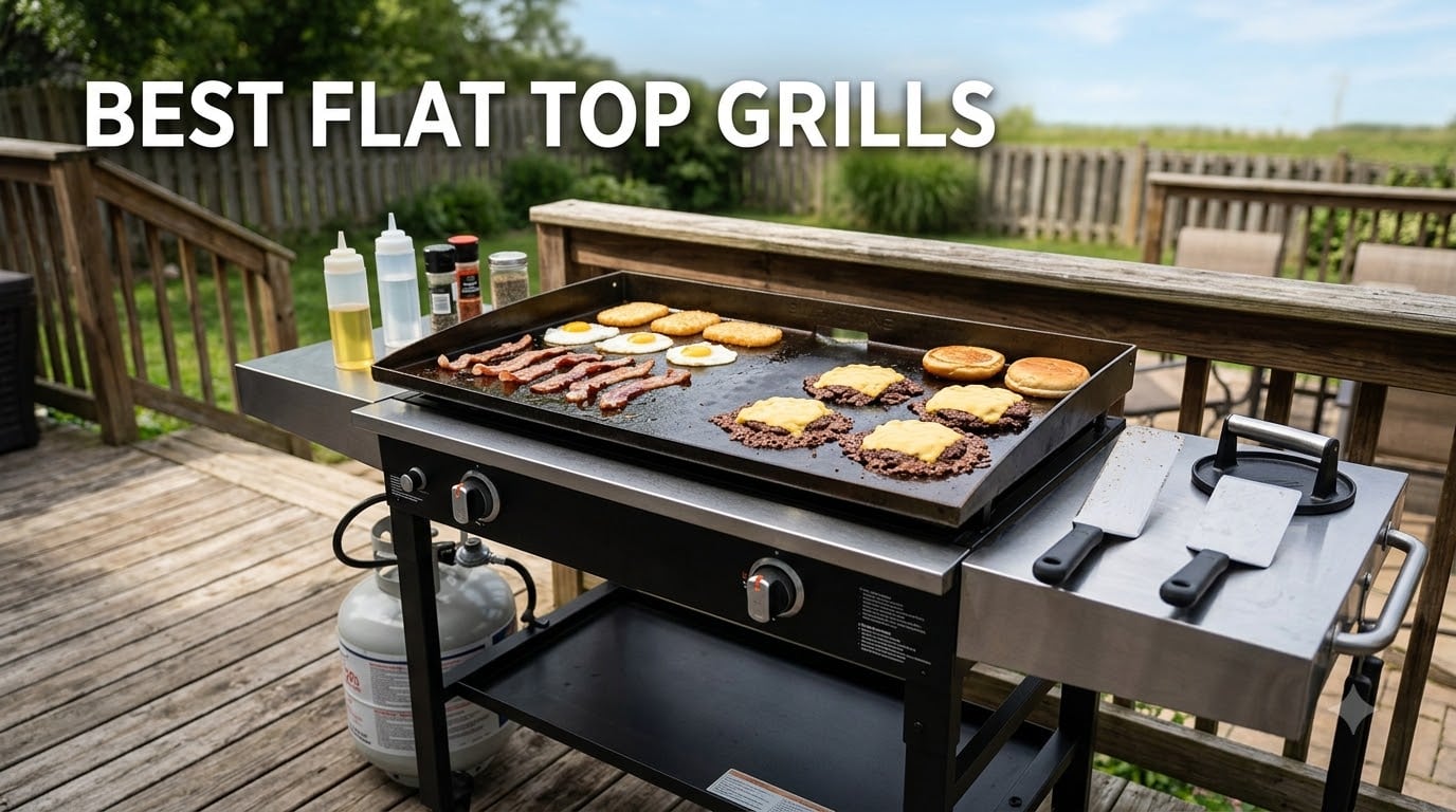best flat top grills
