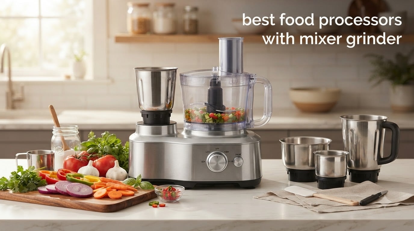 best food processors with mixer grinder