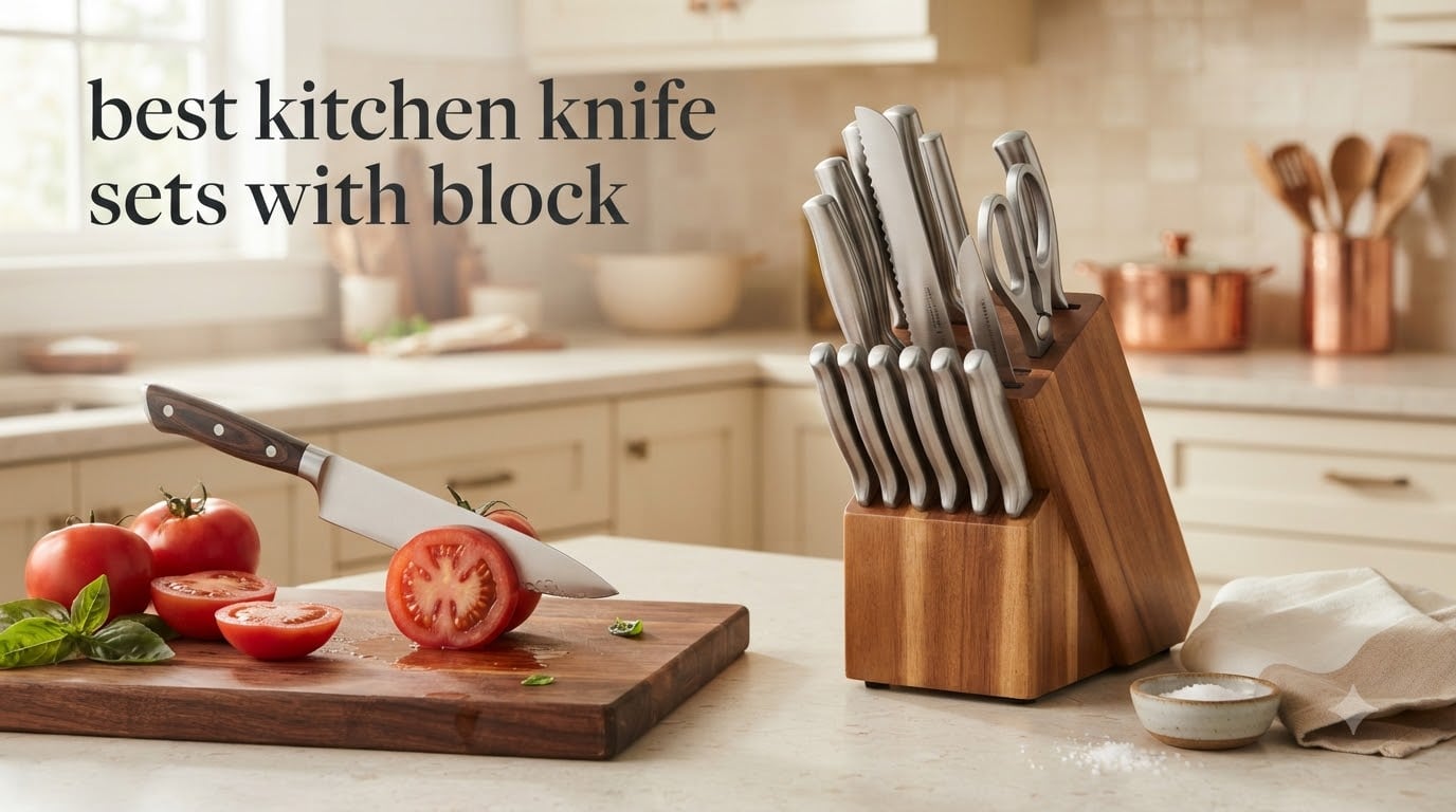 best kitchen knife sets with block