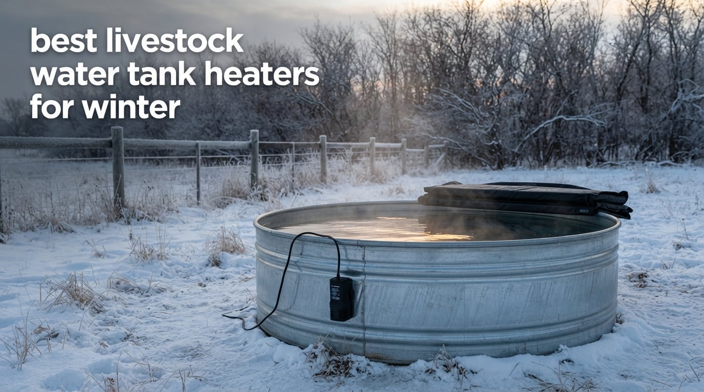 best livestock water tank heaters for winter