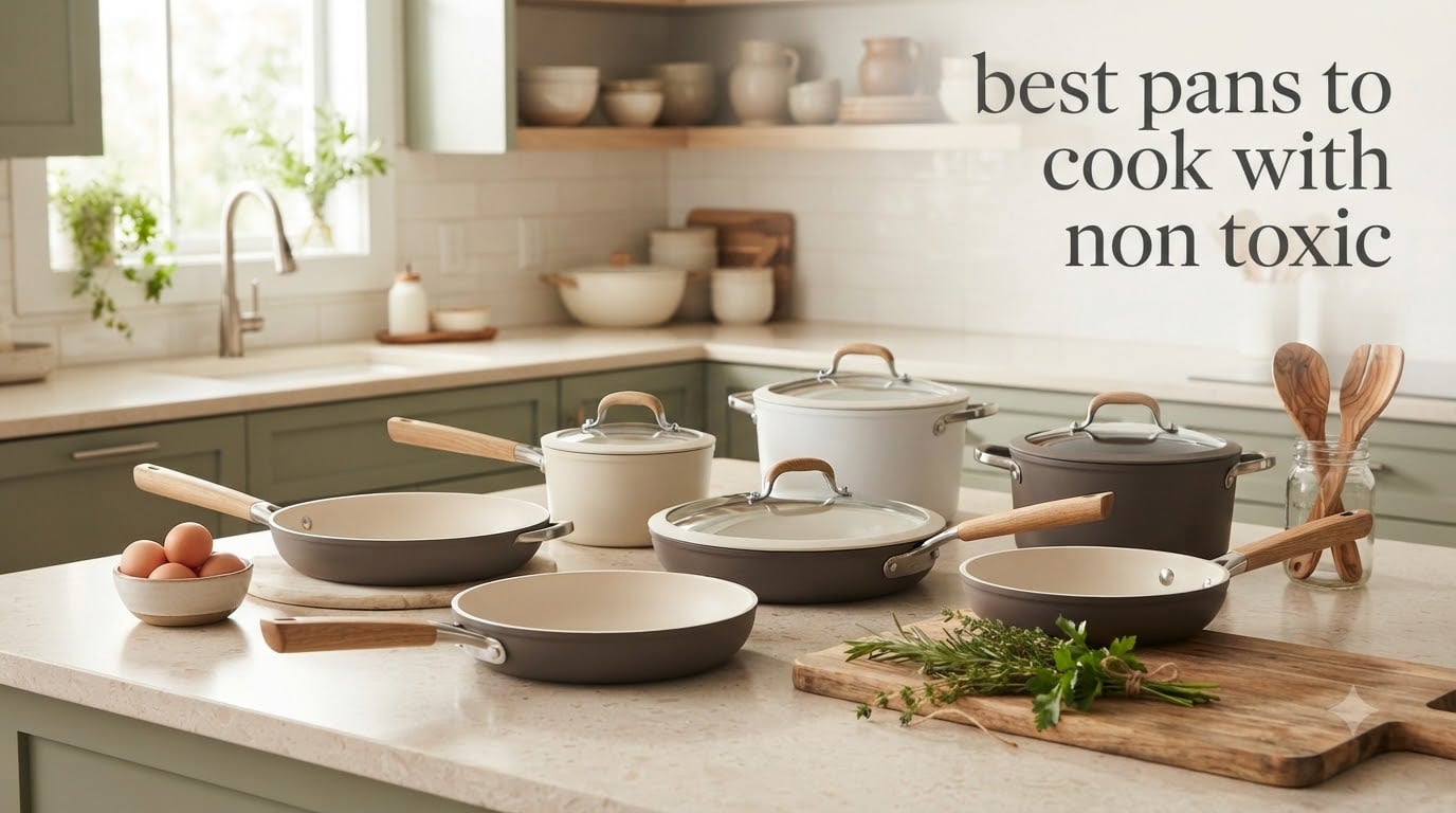 best pans to cook with non toxic