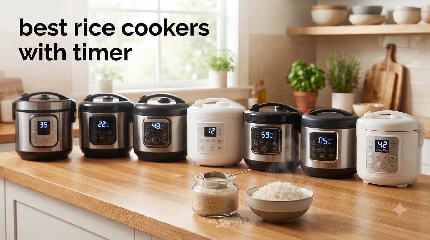 best rice cookers with timer