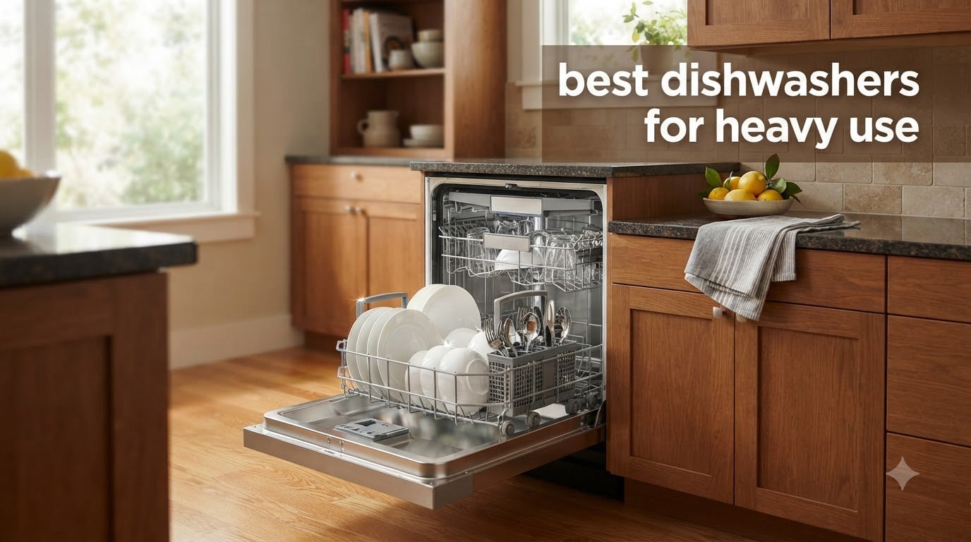 best dishwashers for heavy use