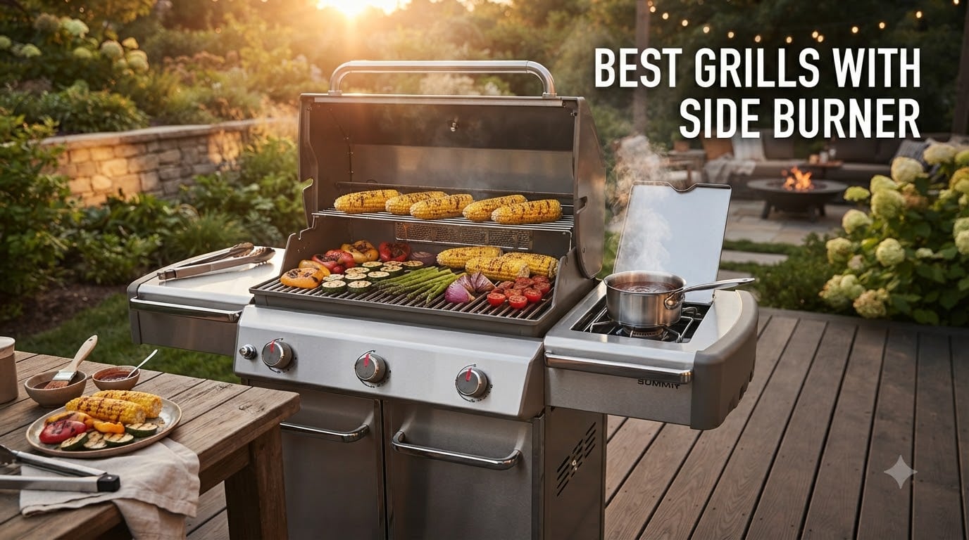 best grills with side burner