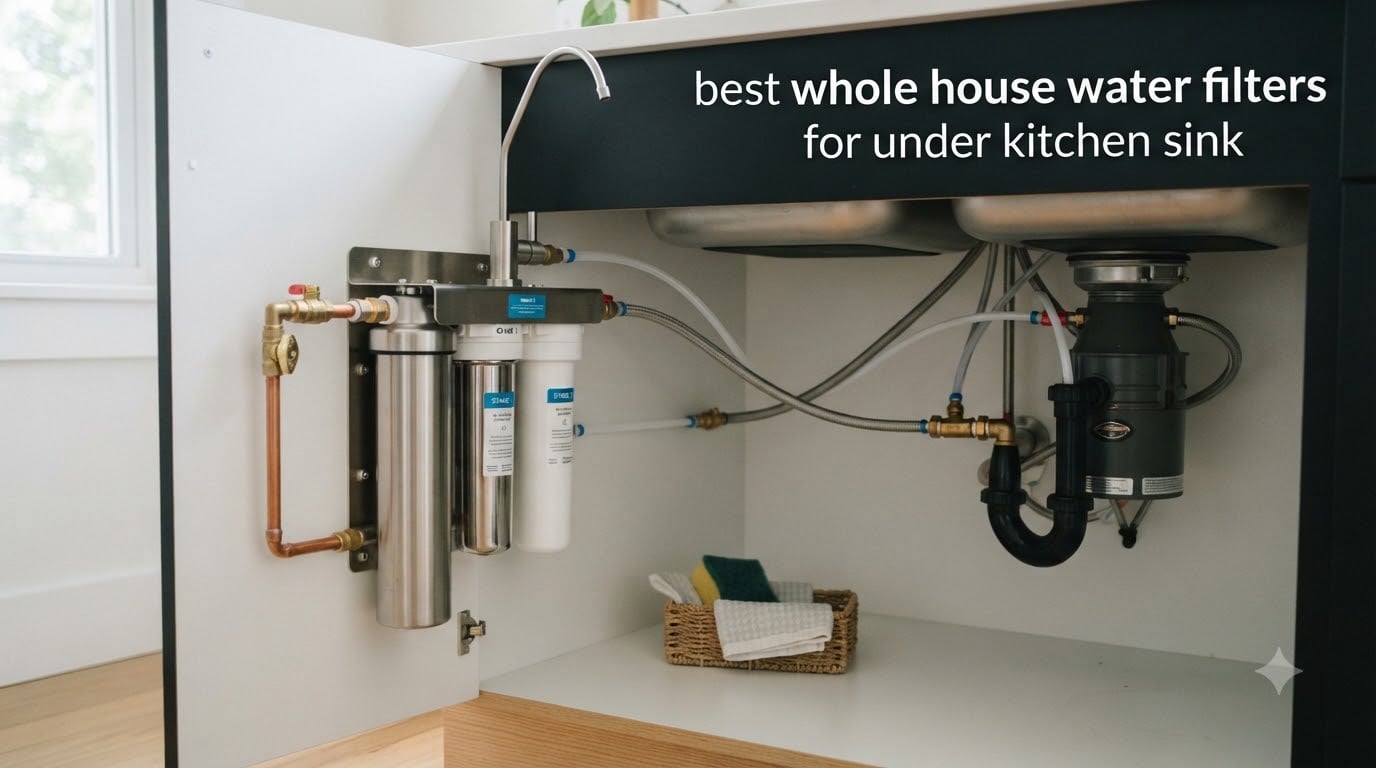 best whole house water filters for under kitchen sink