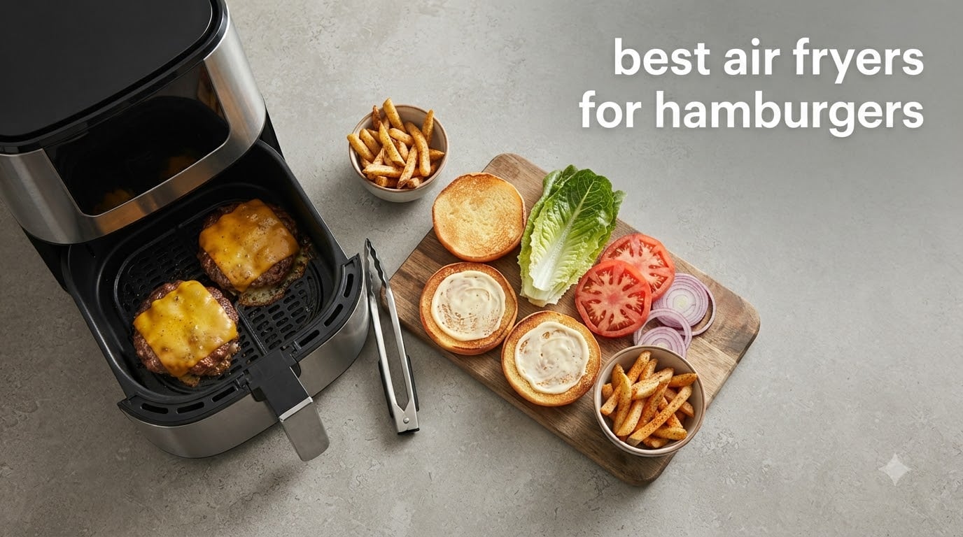 best air fryers for hamburgers