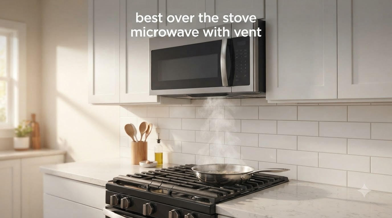 best over the stove microwave with vent