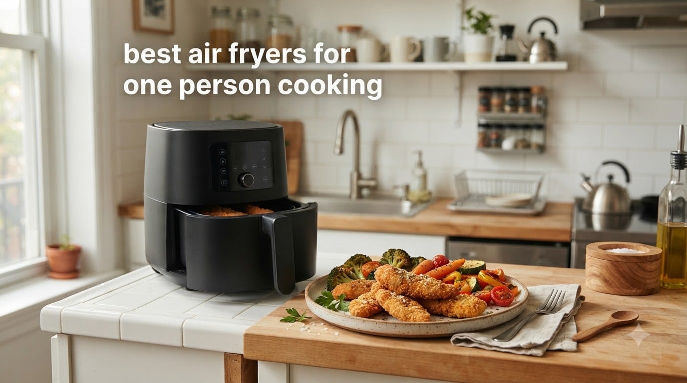 best air fryers for one person cooking