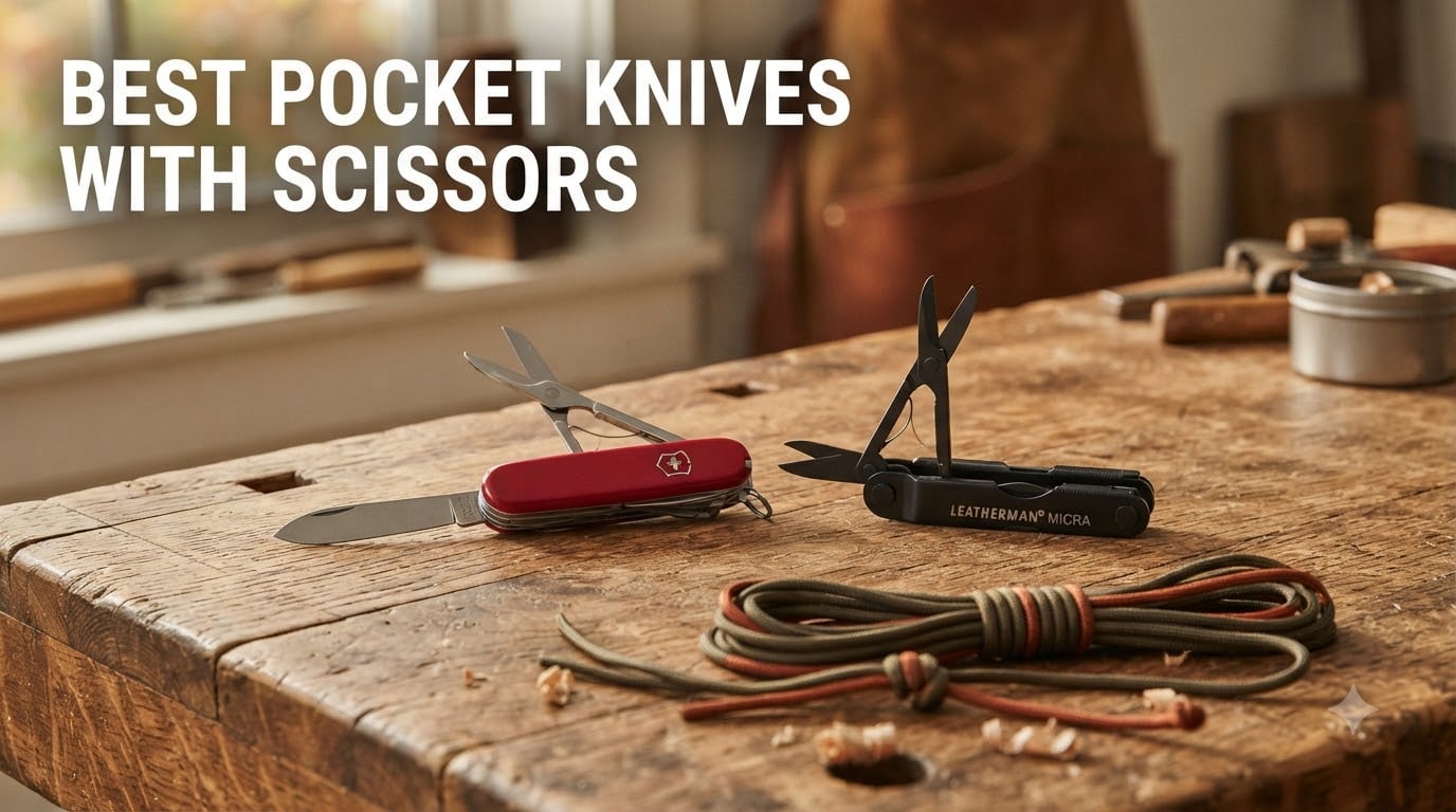 best pocket knives with scissors